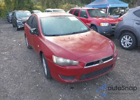 2008 Mitsubishi Lancer De/Es из США, поврежденный, VIN JA3AU26U88U013015